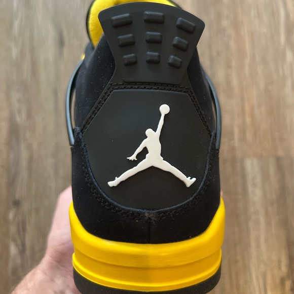 COPY - $3 START!! JOIN LIVE!! Air Jordan 4 Thunder Yellow Size 10 - Picture 5 of 7